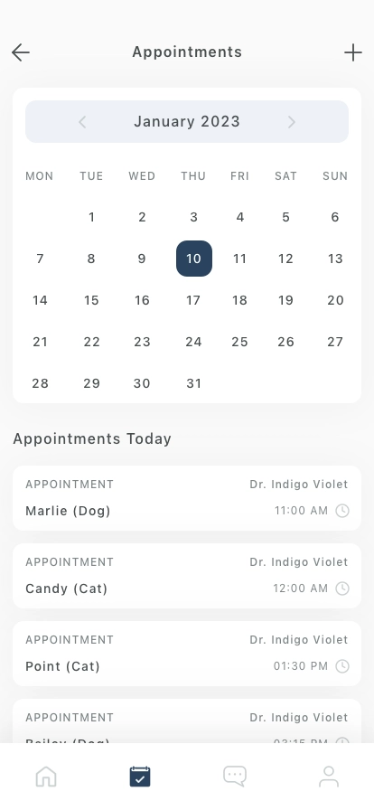 Vet Clinic Mobile App UI Kit - Screenshot 5
