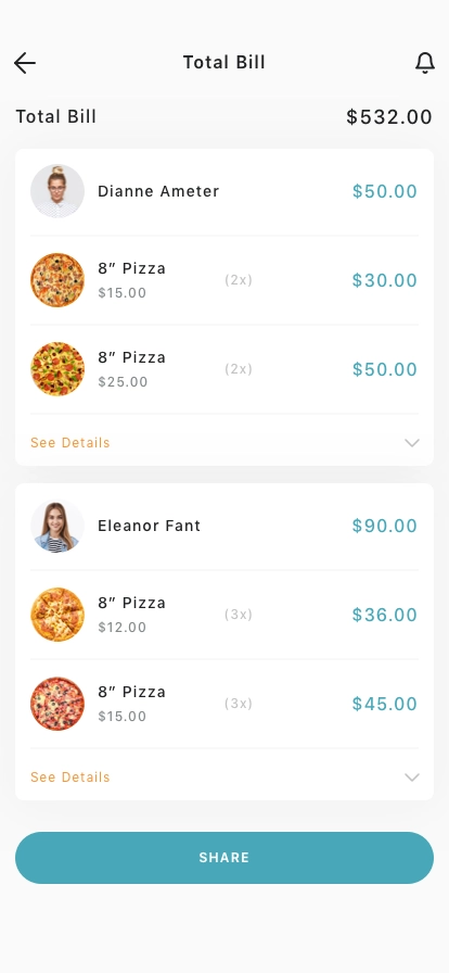 Payment Splitting App UI Kit - Screenshot 4