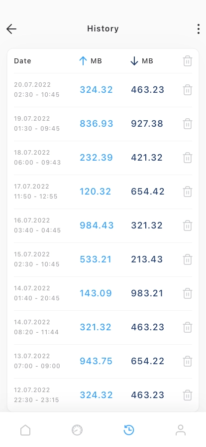 Speed Test & VPN Mobile App UI Kit - Screenshot 4