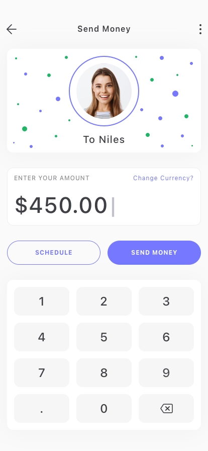 Money Transfer Mobile App UI Kit - Screenshot 5