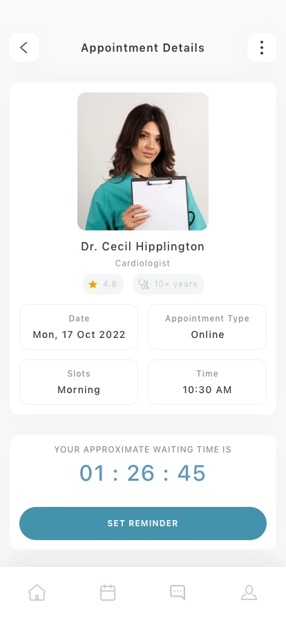 Doctor Consultation Mobile App UI Kit - Screenshot 3