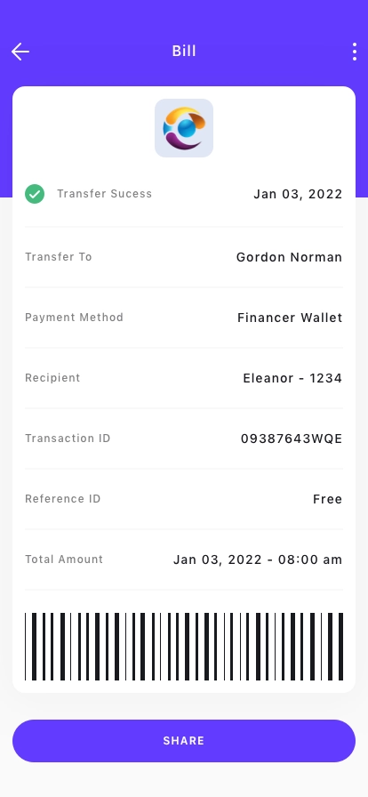 Digital Wallet & Finance Mobile App UI Kit - Screenshot 5
