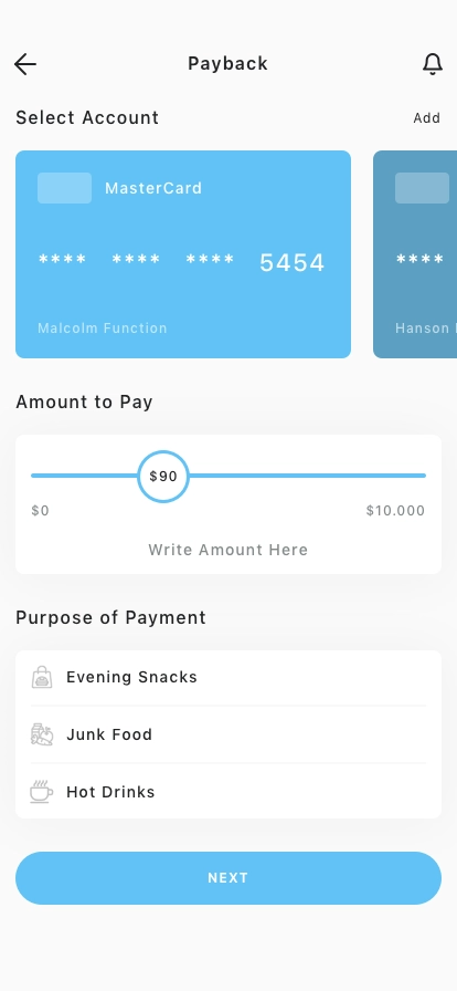 Payment Splitting Mobile App UI Kit - Screenshot 4