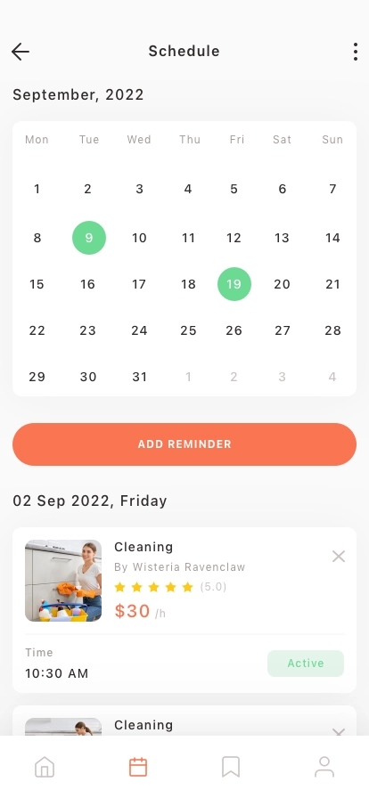 Home Service Mobile App UI Kit - Screenshot 5