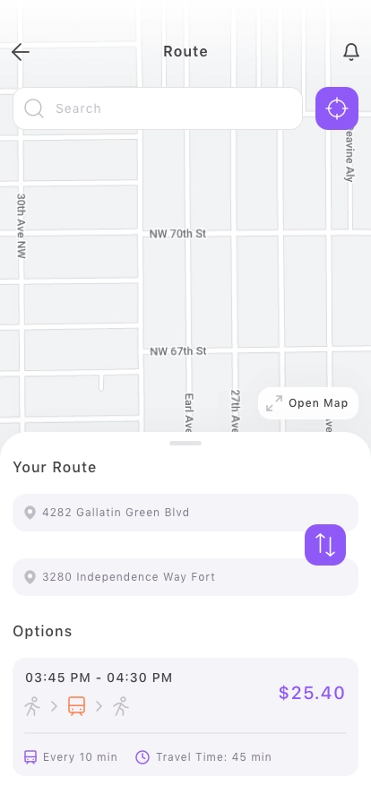 Subway Mobile App UI Kit - Screenshot 2