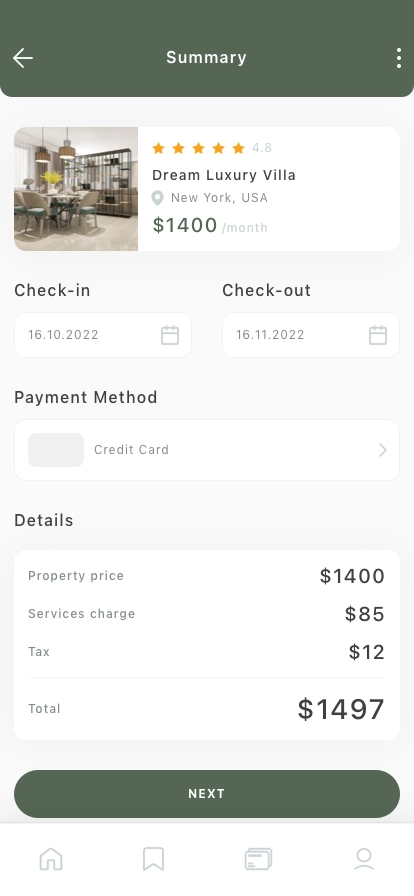 Real Estate Mobile App UI Kit - Screenshot 5