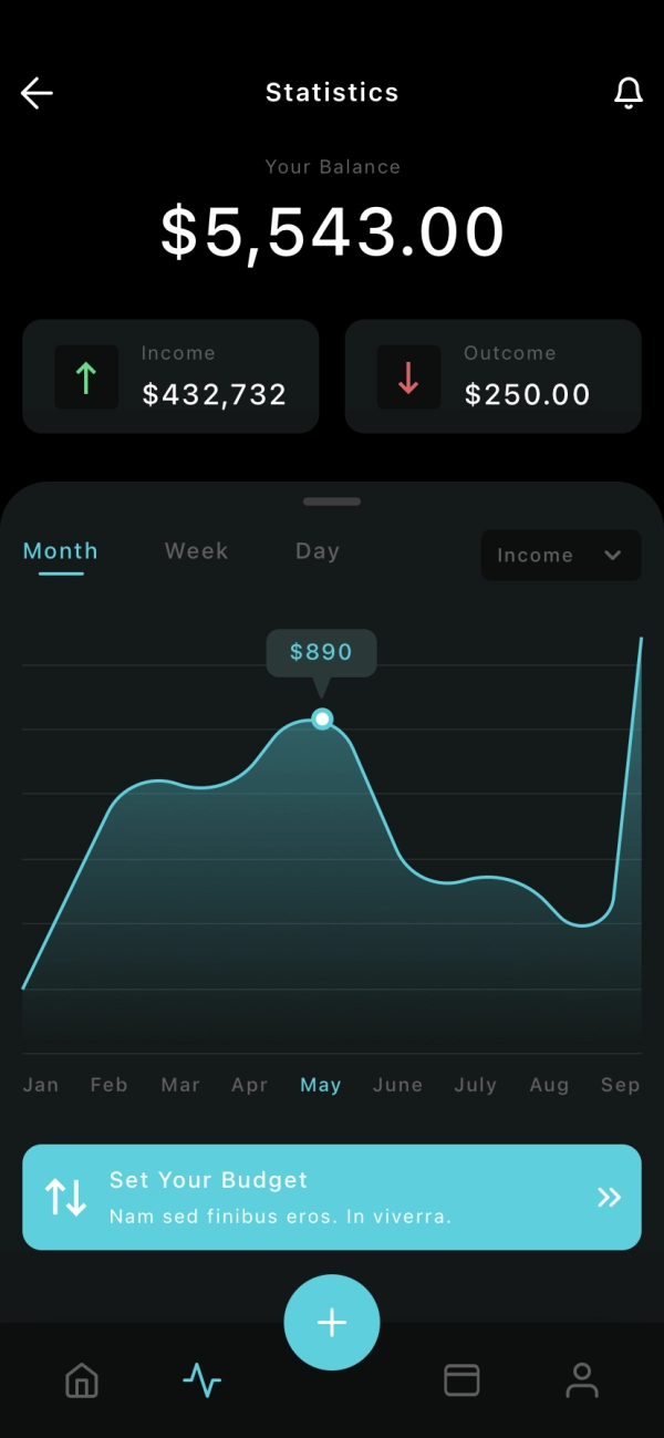 Finance & Banking Mobile App UI Kit - Screenshot 3