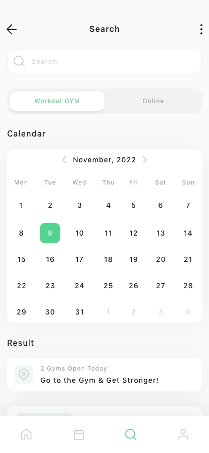 Personal Workout Mobile App UI Kit - Screenshot 5