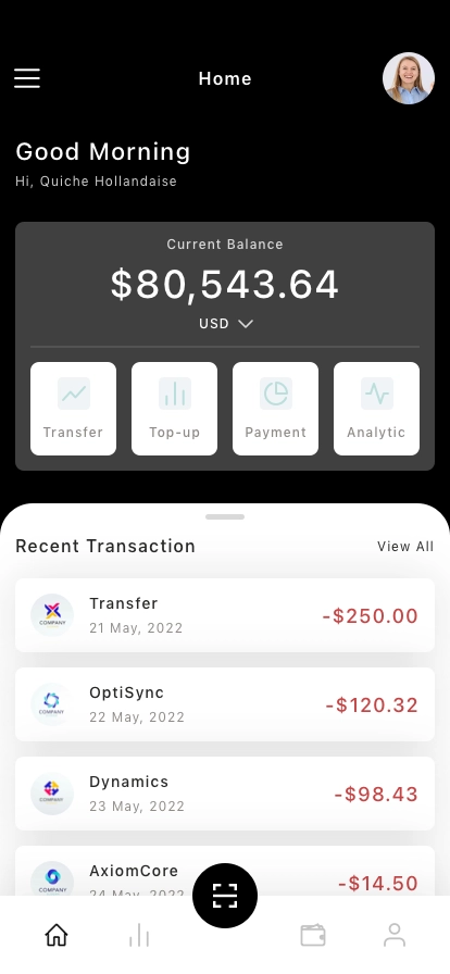 Payment & Wallet Mobile App UI Kit - Screenshot 5
