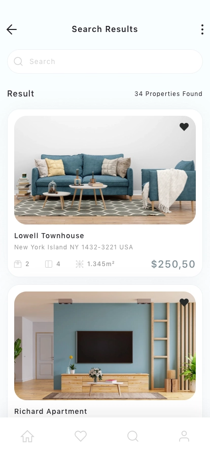 Real Estate Mobile App UI Kit - Screenshot 5