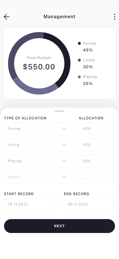 Finance Assistant Mobile App UI Kit - Screenshot 4