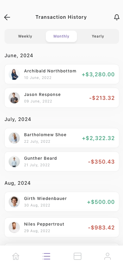 Finance & Wallet Mobile App UI Kit - Screenshot 5