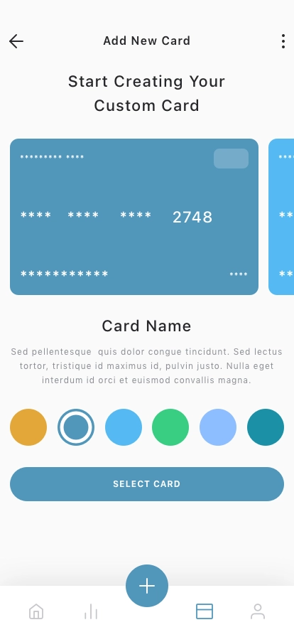 Banking & Finance Mobile App UI Kit - Screenshot 2