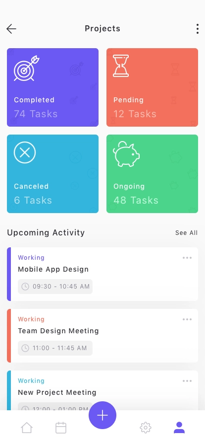 Task Management App UI Kit - Screenshot 5