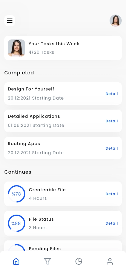 Task Planner & Management App UI Kit - Screenshot 1