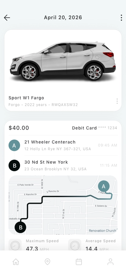 Car Rental Platform Mobile App UI Kit - Screenshot 3
