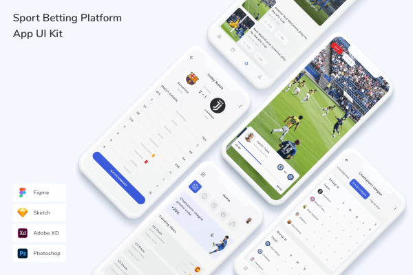 Sport Betting Platform App UI Kit