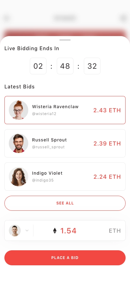 NFT Marketplace App UI Kit - Screenshot 5