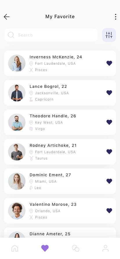 Social Media & Dating Mobile App UI Kit - Screenshot 5