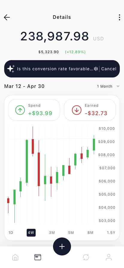AI Staking Platform Mobile App UI Kit - Screenshot 3