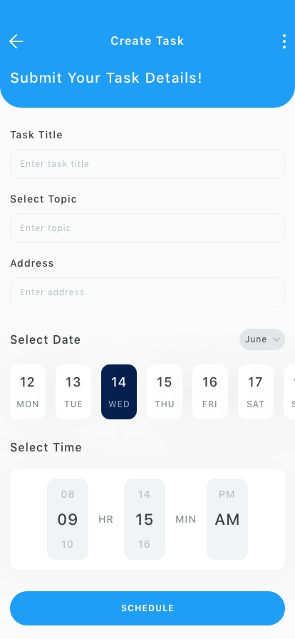Task Management Mobile App UI Kit - Screenshot 5