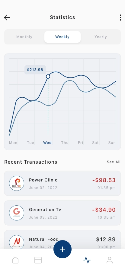 Smart Finance Mobile App UI Kit - Screenshot 3