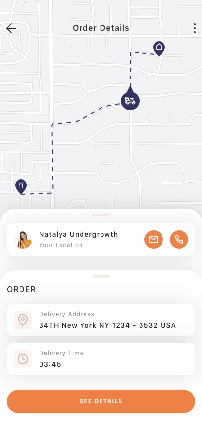 Food Delivery Mobile App UI Kit - Screenshot 5