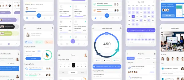 Productivity App UI Kits