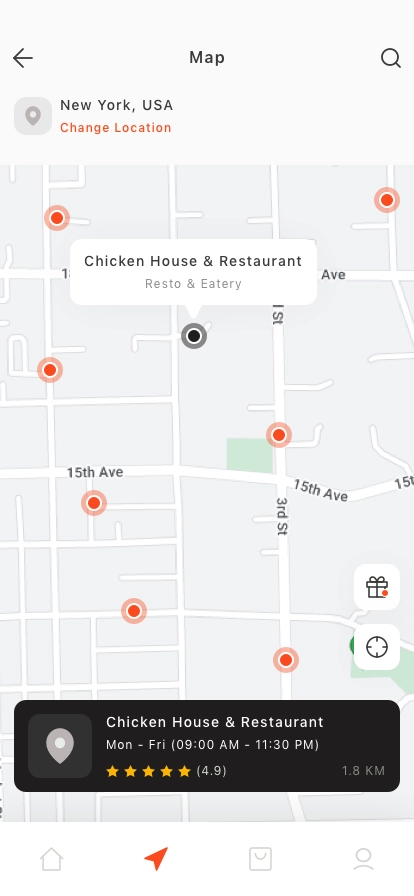 Food Delivery Mobile App UI Kit - Screenshot 2
