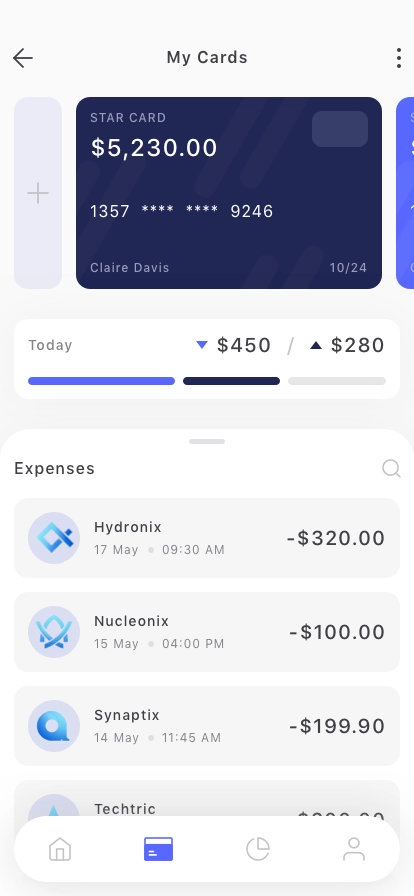 Fintech Mobile App UI Kit - Screenshot 2