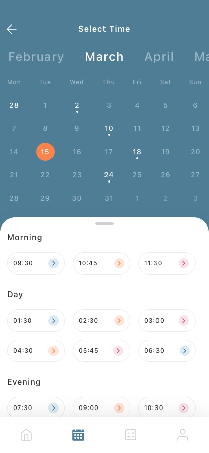 Calendar & Schedule Mobile App UI Kit - Screenshot 5