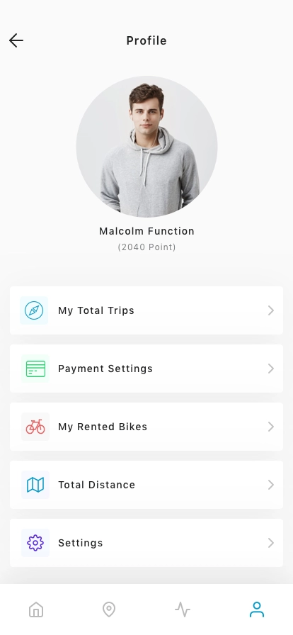 Bike Rental App UI Kit - Screenshot 5