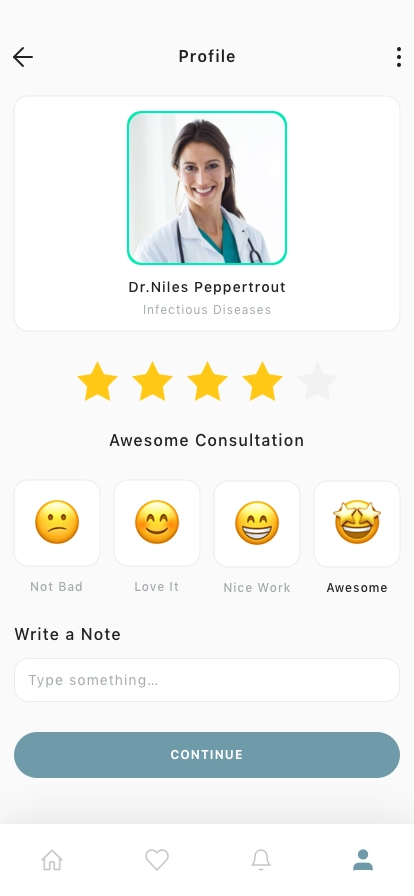 HealthCare Mobile App UI Kit - Screenshot 5