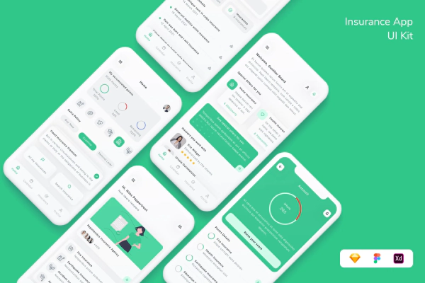 Insurance App UI Kit
