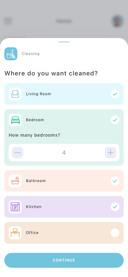 Home Cleaning Mobile App UI Kit - Screenshot 3