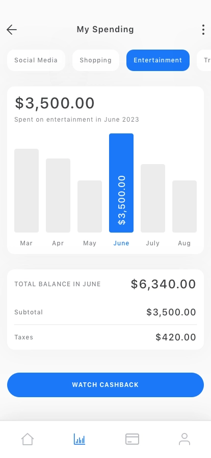 Personal Banking Mobile App UI Kit - Screenshot 4