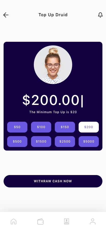 Wallet & Banking Mobile App UI Kit - Screenshot 4