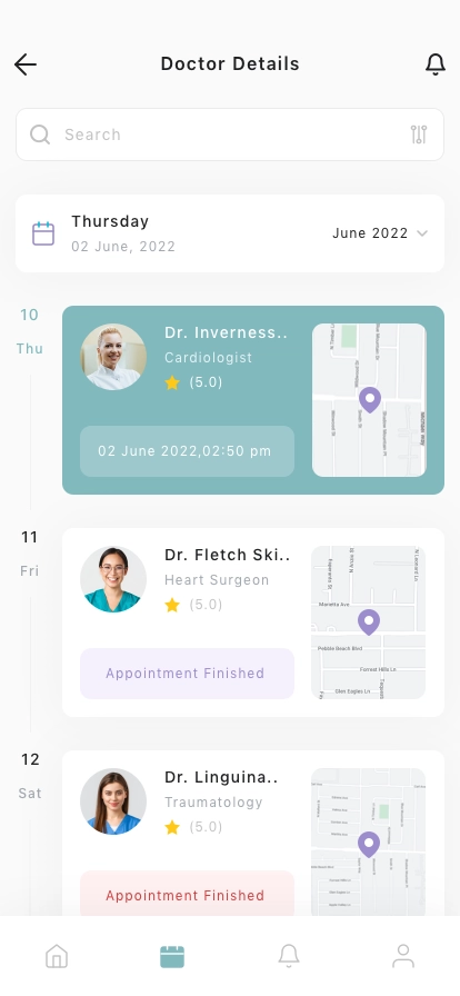 Doctor Consultation Mobile App UI Kit - Screenshot 2