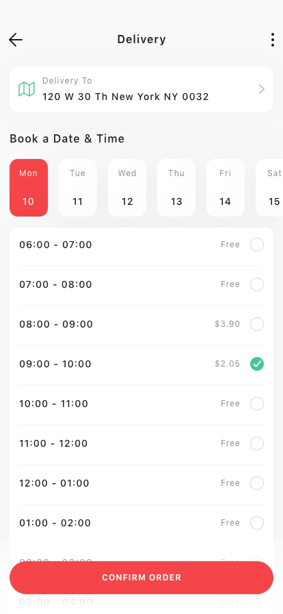Food Delivery App UI Kit - Screenshot 5