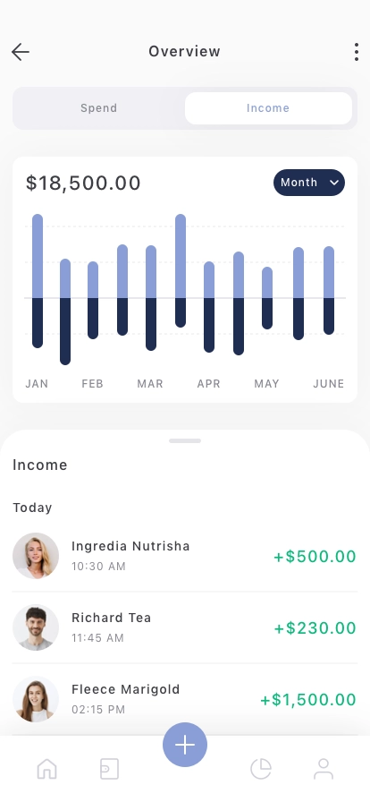 Finance Planner Mobile App UI Kit - Screenshot 5