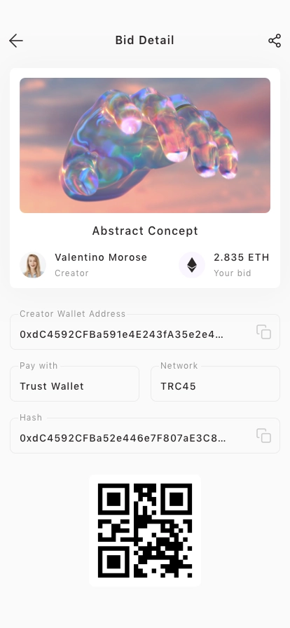 NFT Marketplace App UI Kit - Screenshot 2