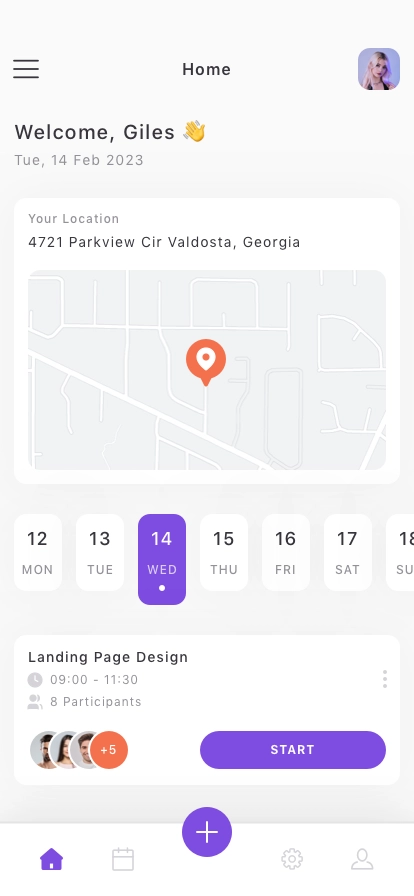Event Calendar Mobile App UI Kit - Screenshot 5