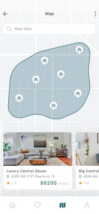 Real Estate Platform Mobile App UI Kit - Screenshot 4