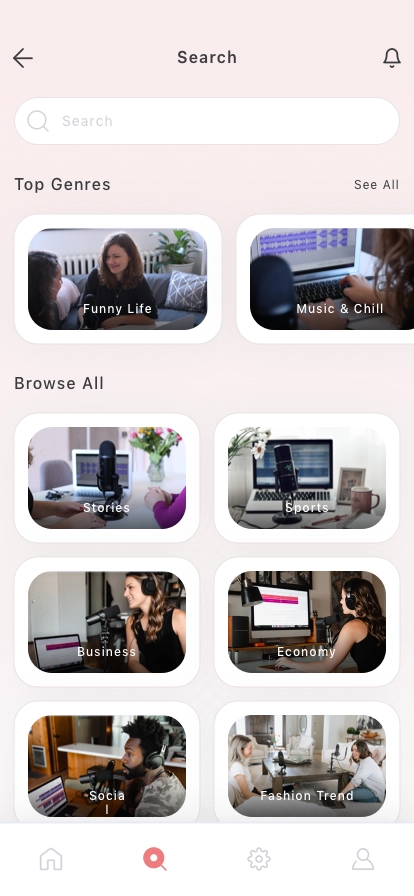 Podcast Player Mobile App UI Kit - Screenshot 3