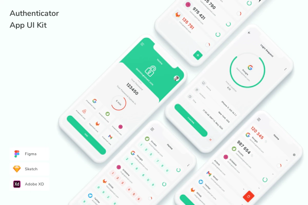 Authenticator App UI Kit