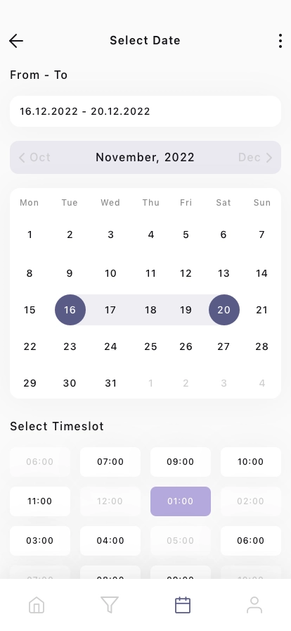 Booking Mobile App UI Kit - Screenshot 5