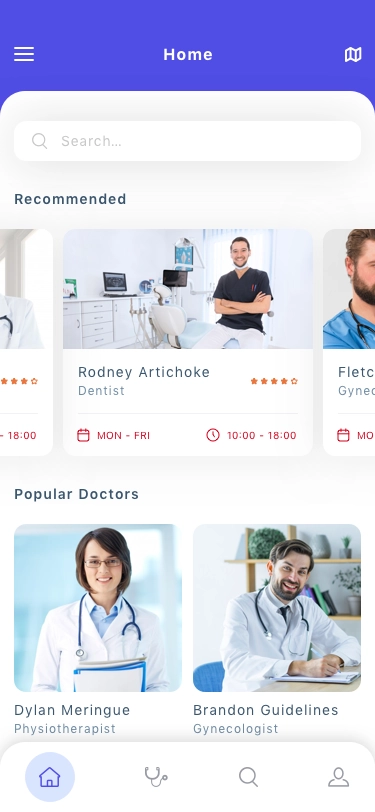Find Doctor App UI Kit - Screenshot 9
