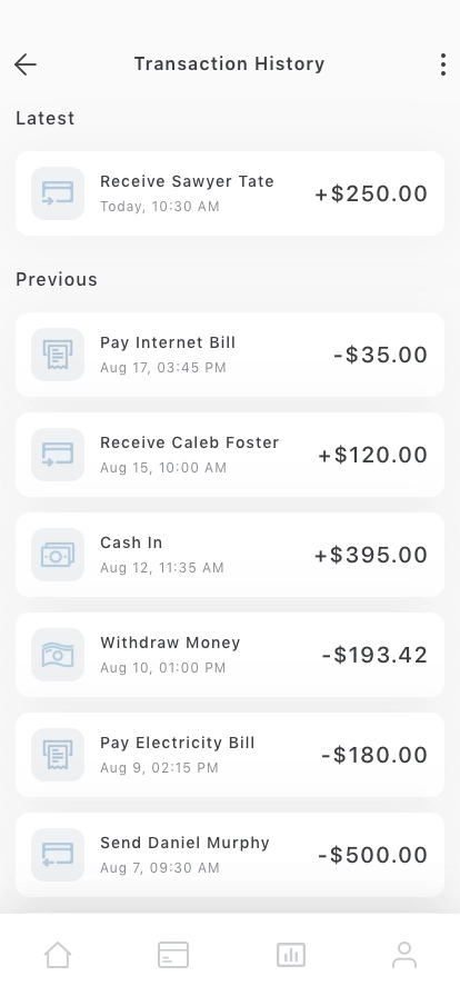 Banking Mobile App UI Kit - Screenshot 4