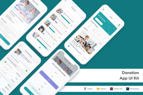 Donation App UI Kit
