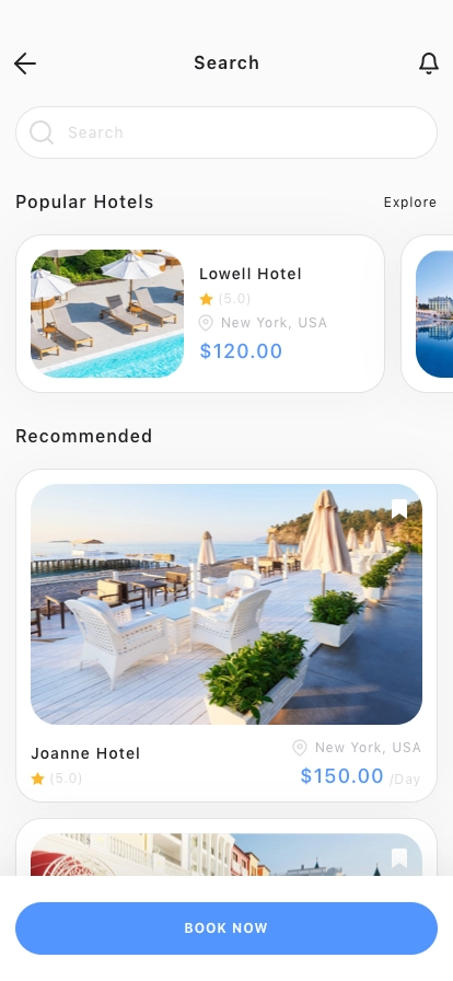 Trip Planner Mobile App UI Kit - Screenshot 5